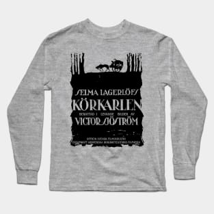 "Körkarlen" (1921) Film Poster Long Sleeve T-Shirt